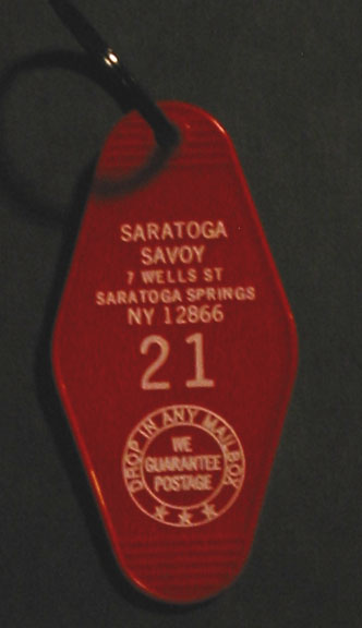 Saratoga SAVOY Key Chain