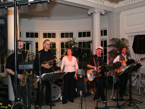 Doc Scanlon playing a special diamond dance at the National Museum of Dance