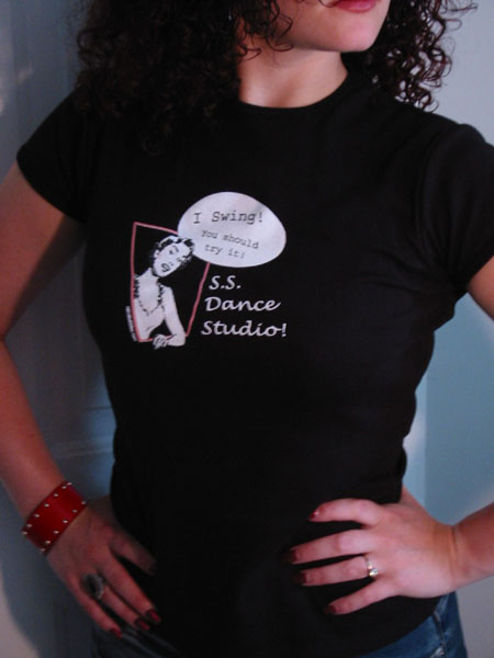 Click here for Retro "I Swing" Tee ladies shirts and more...